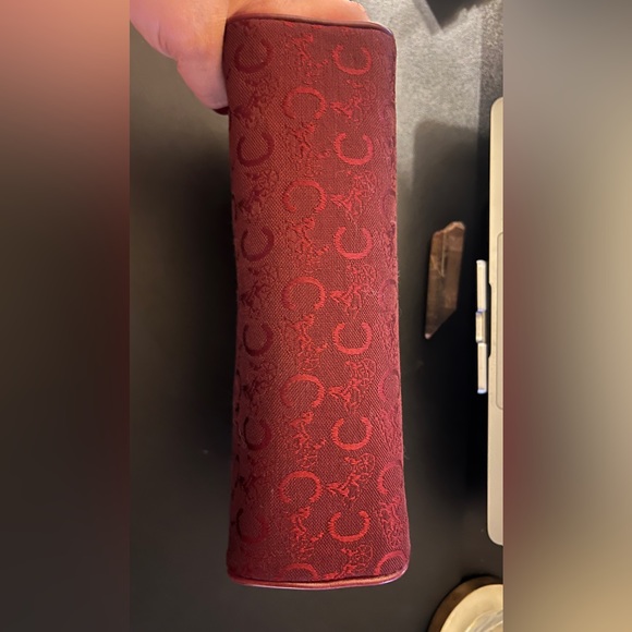 Gorgeous Burgundy Red Celine Crossbody - Picture 11 of 16